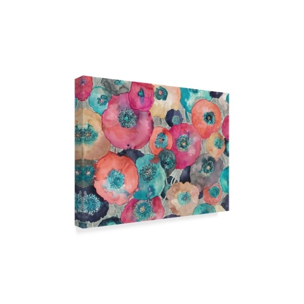 Marietta Cohen Art And Design 'Colorful Poppies' Canvas Art,24x32